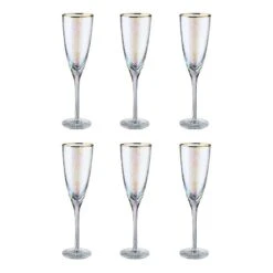 Flûtes à Champagne SMERALDA (lot De 6)