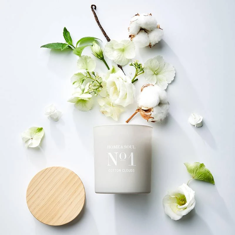 Bougie Parfumée Cotton HOME & SOUL – Image 2