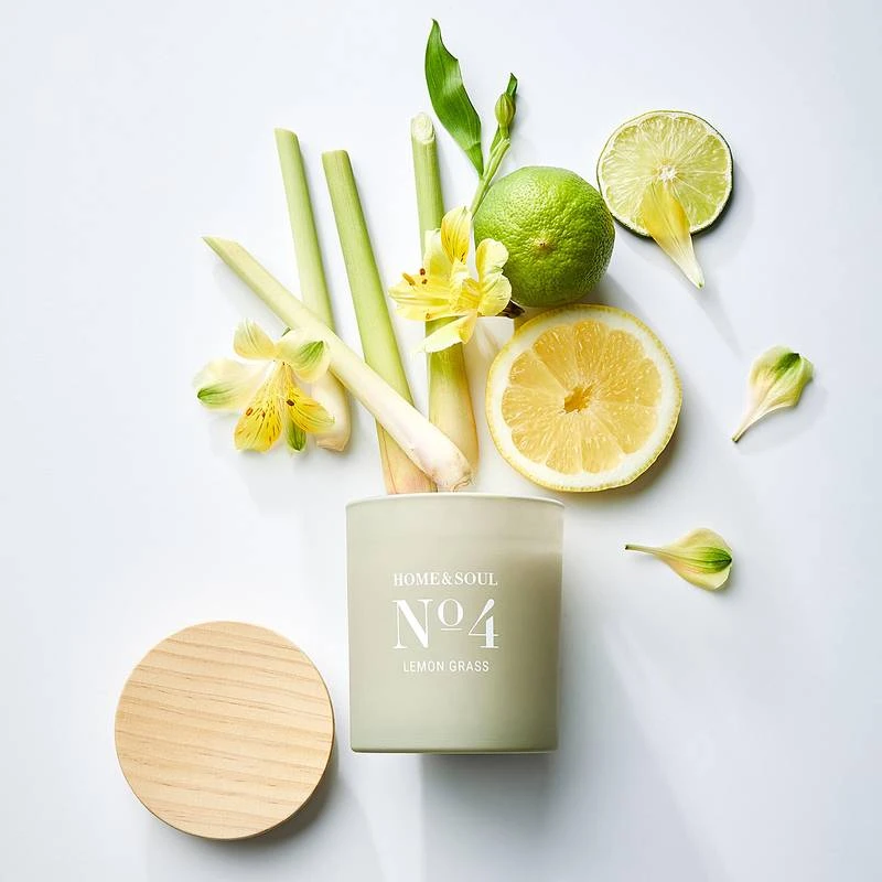 Bougie Parfumée Lemon HOME & SOUL – Image 2